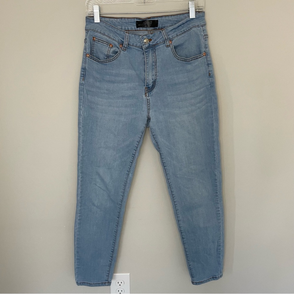Monkey Ride Jeans Original Vintage Women's Light Wash High Rise Mom Sz 11/30